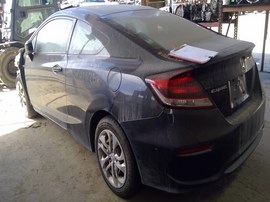 2014 HONDA CIVIC, BLACK, LX MODEL, 1.8L,  AT.  A26258